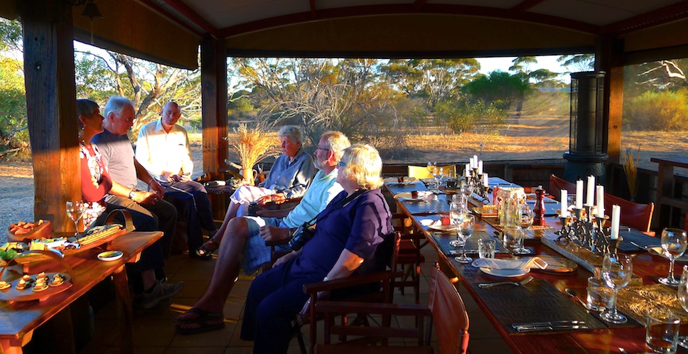 Kangaluna Camp Dinner