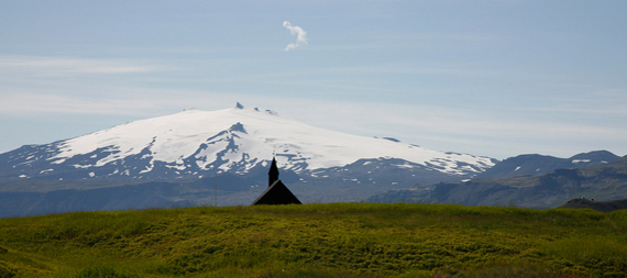 Snaefellsjokull volcano
